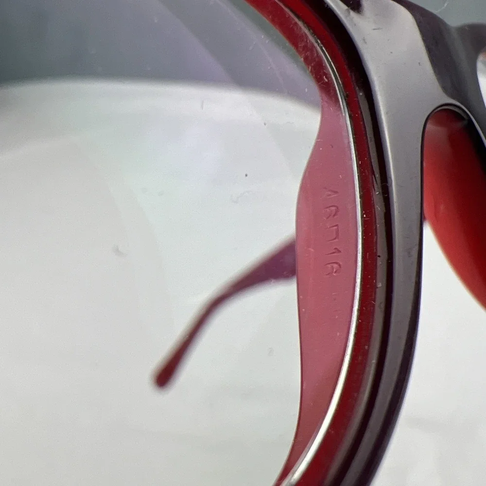 RAY BAN Kids RB1531 3592 Burgundy Eyeglasses 46-16-125 - Flex Frames Only